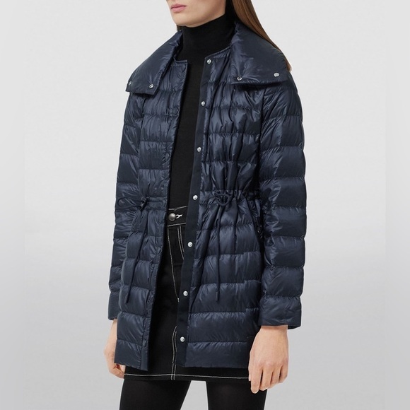 BURBERRY Detachable Collar Puffer Quilted Down Jacket - Picture 1 of 17